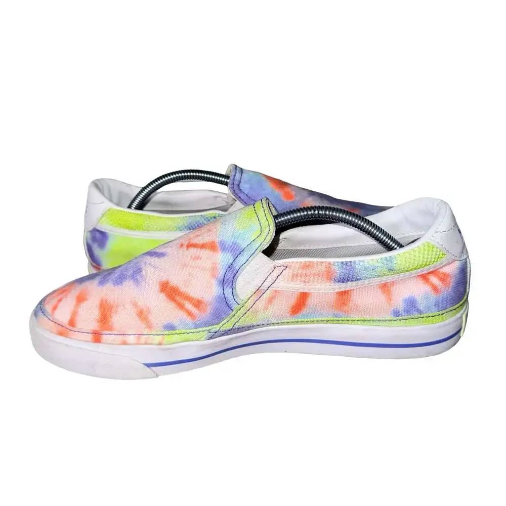 Women’s Nike Court Legacy Slip-On Tie-Dye Sneakers Size 10